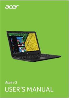 Acer Aspire 3 manual. Camera Instructions.